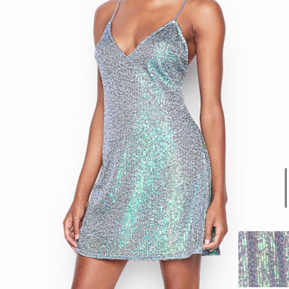 Victoria’s Secret sequin dress chemise